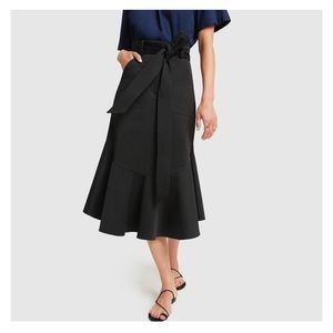 Goop G Label Diane A-Line Peplum Skirt